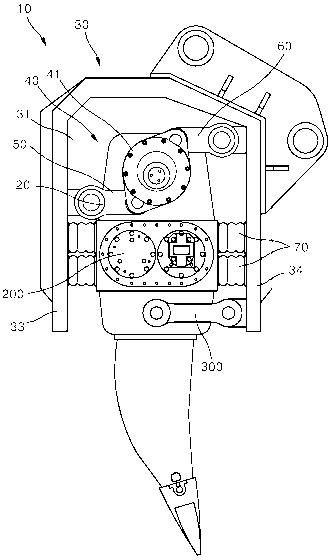 A single figure which represents the drawing illustrating the invention.